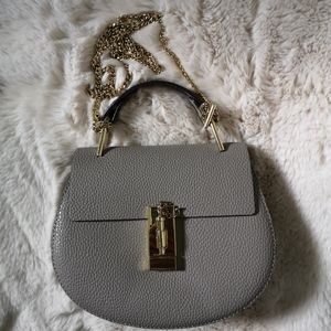 Lacattura Gray crossbody bag